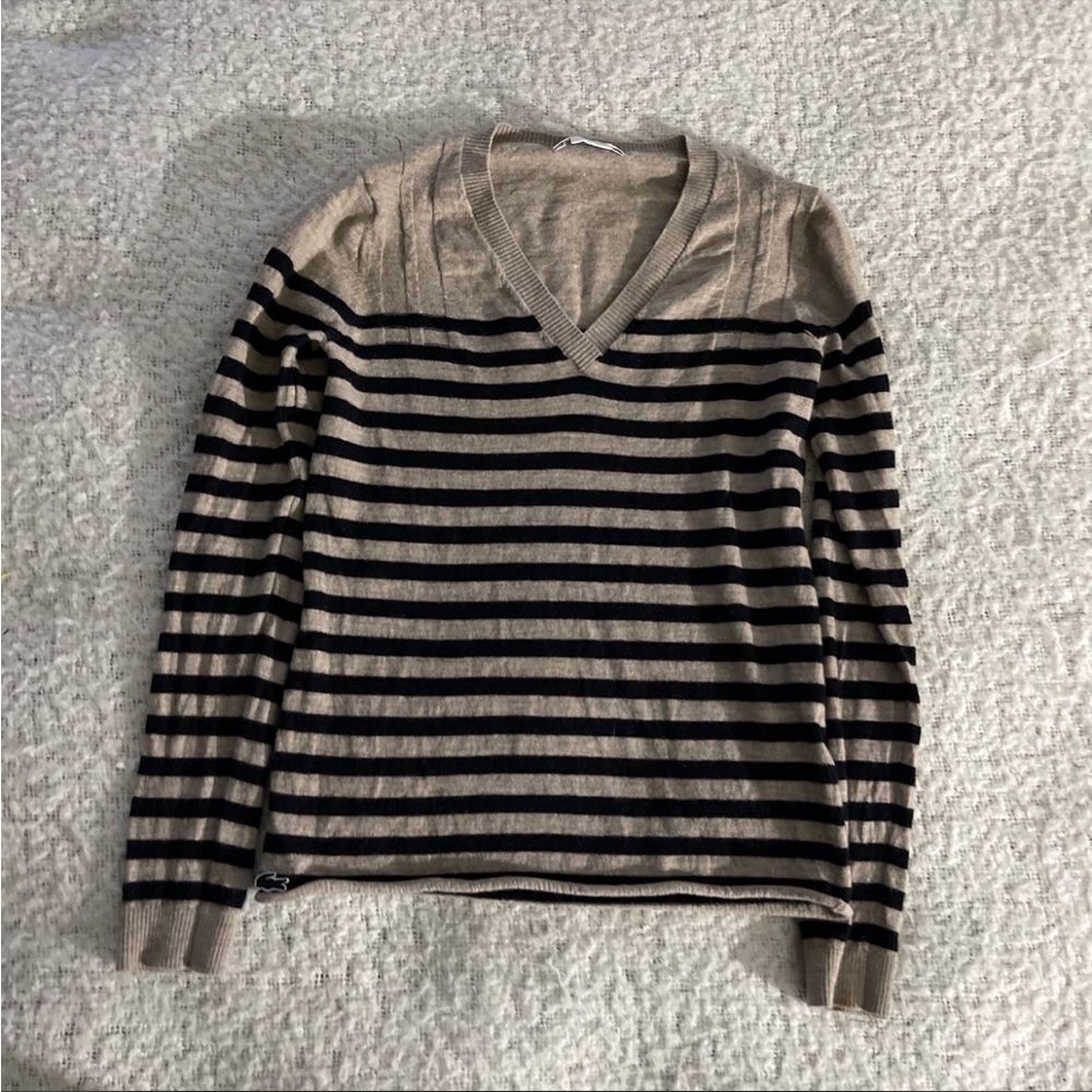 Lacoste striped sweater 36‎